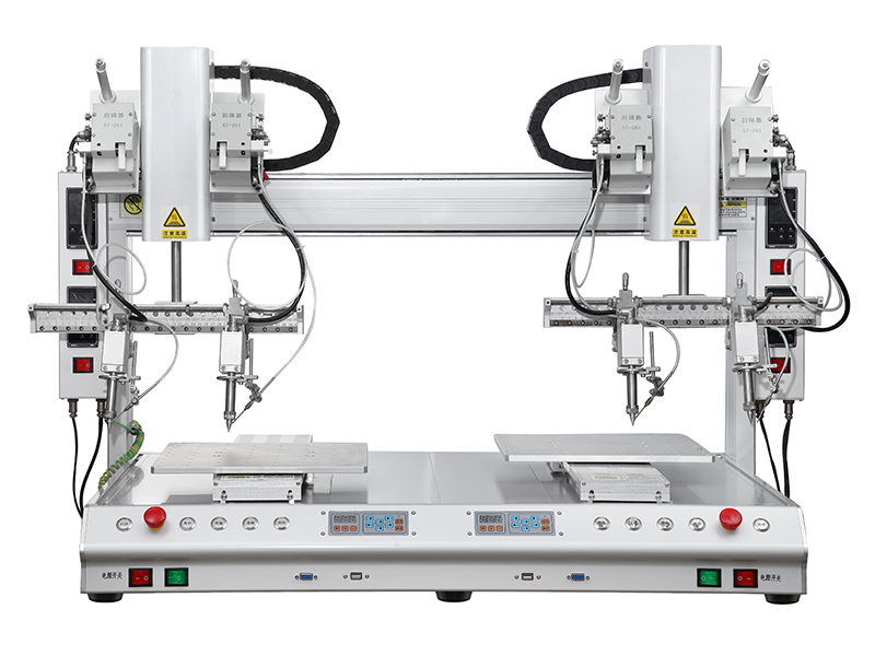 8331S二拖四雙工位焊錫機
